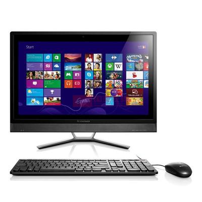 【联想Intel一体机黑色】联想(Lenovo) C560 23英寸 电脑一体机(G3240T 4G 1T2G 独显 Win8 )(黑色)图片展示-国美在线安展联想电脑专营店